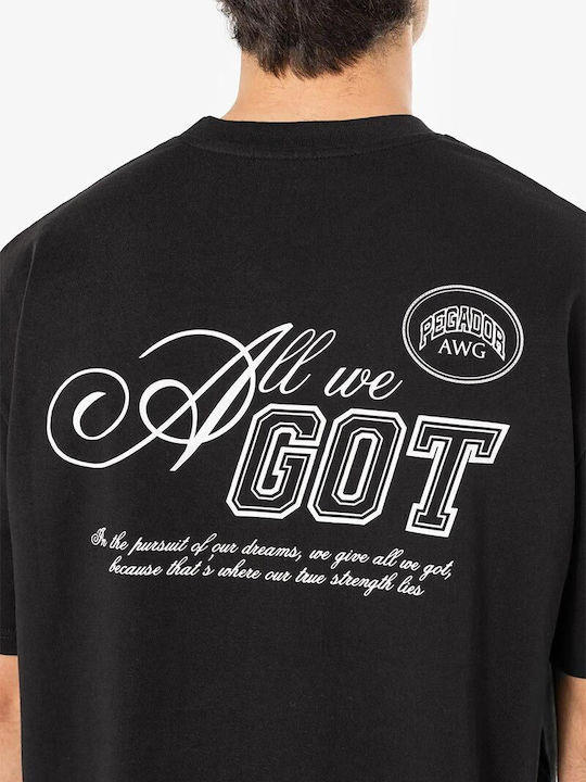 T-shirt Washed Black