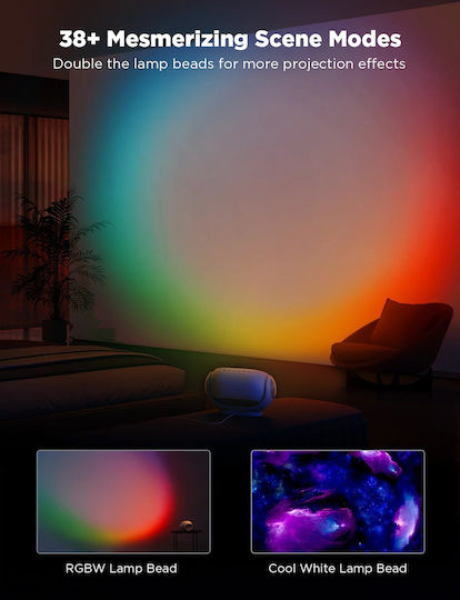 Govee Smart Projector Διακοσμητικό Φωτιστικό Galaxy Light LED RGB