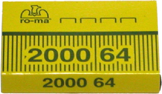 Romeo Maestri Staples No.64 2000pcs 1001403