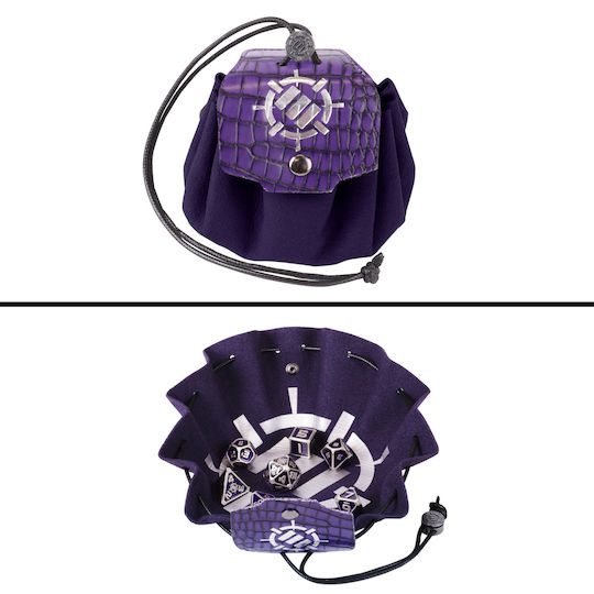 Enhance 7pc Metal Rpg Dice Collector's Edition Purple