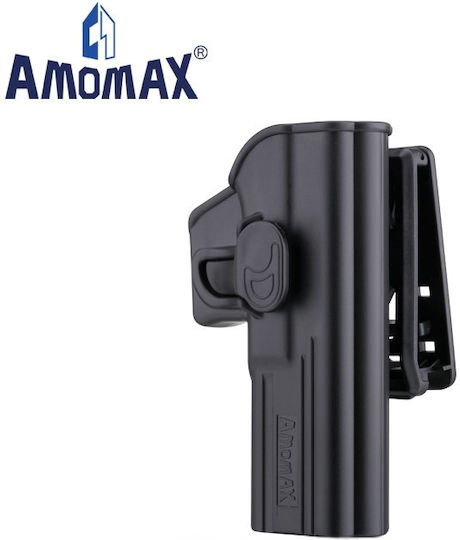 Amomax Калъф за колан за Пистолет Черен