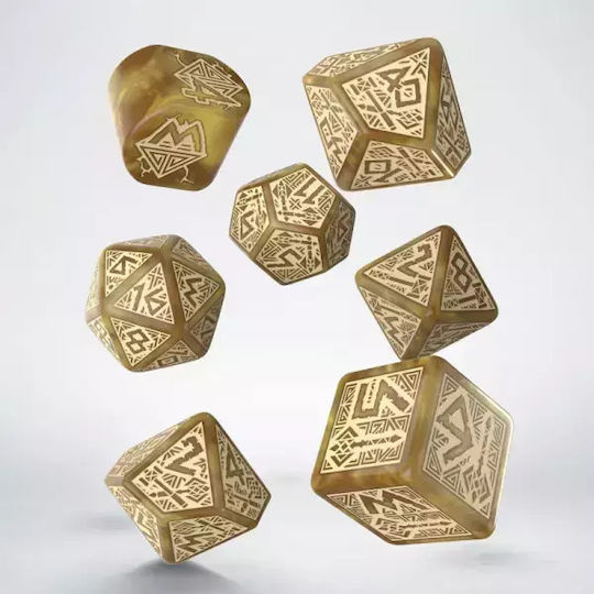 Q-workshop Dwarven Dice Set Gold