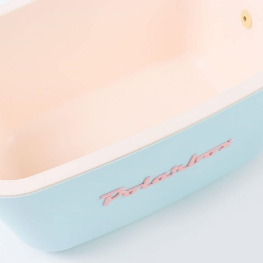 Polarbox Classic & Pop Style Portable Fridge 12lt Light Blue - Pink