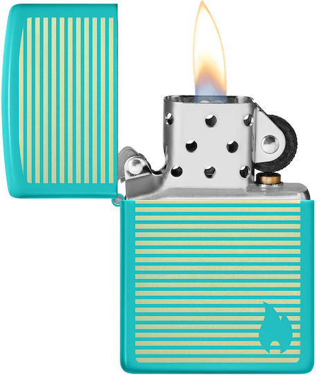 Zippo Lighter Flame in Blue color