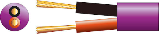 Mercury Double Insulated Speaker Cable Lszh 2x1.50mm 100m 807.100uk