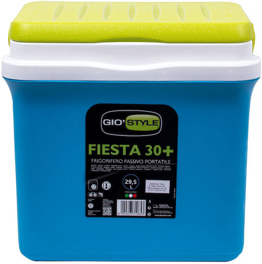 GioStyle Fiesta Tragbare Kühlschrank 29.5lt Hellblau