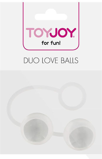 ToyJoy Duo Love Balls Вагинални топки Прозрачни