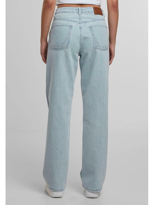 Signature Women's Jean Trousers in Straight Line Blue