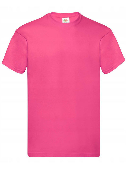 Men's Original T-shirt Fuchsia Size 2xl