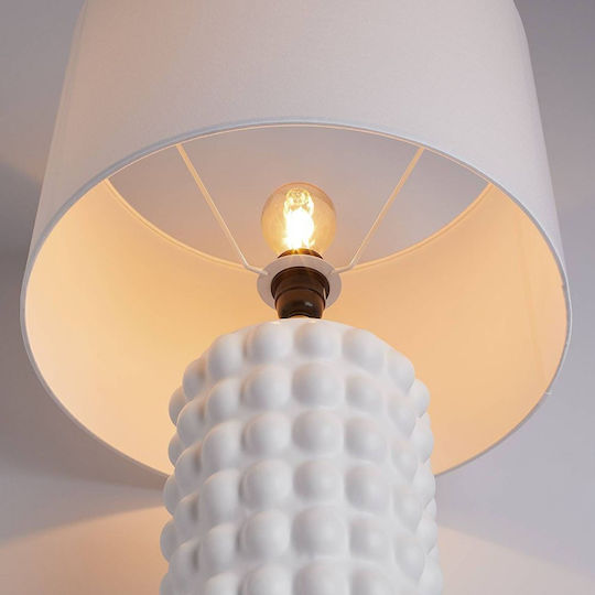 Butlers Ceramică Lampă de masă cu Abajur Bej și Bază