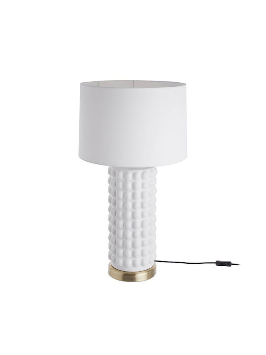 Butlers Ceramic Table Lamp with Beige Shade and Base