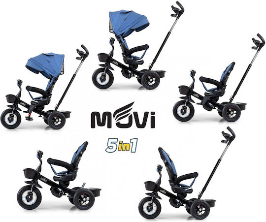 Milly Mally Movi Μετατρεπόμενο με Χειρολαβή Γονέα για 1-5 Ετών Denim