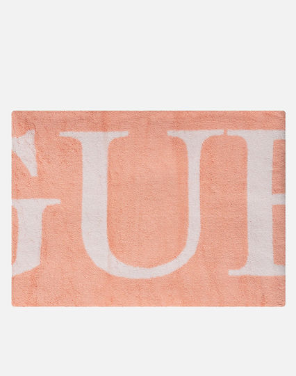 Guess Beach Towel Cotton Coral 180x100cm.