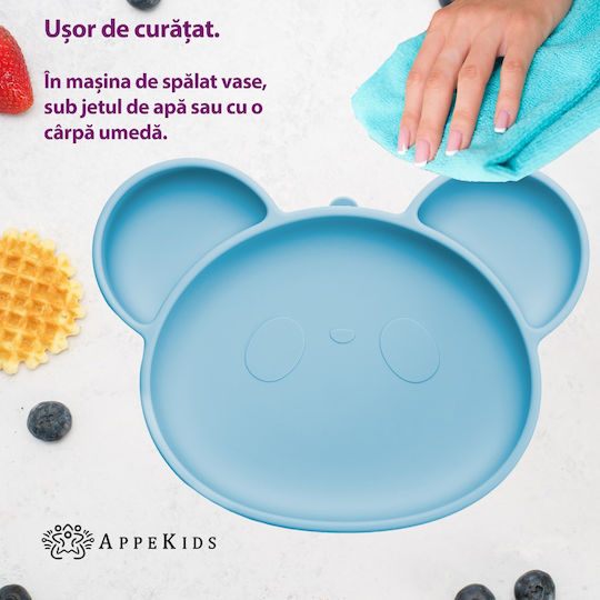 AppeKids din silicon Turcoaz