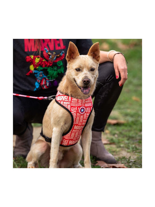 Cerda Ham pentru câini Vestă Marvel Roșu Mici / X-Small 33.5-50cm S0735076 S2444122