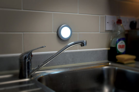 Mercury LED Night Light with Battery Powered and Motion Sensor 1pcs
