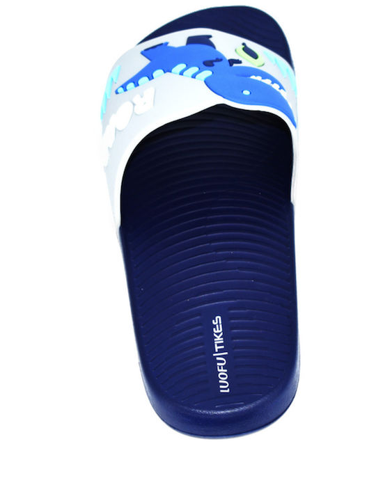 Kinder Badeschlappen Hellblau
