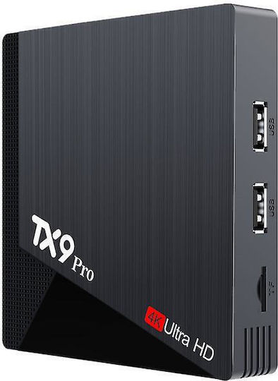 Tanix TV Box TX9 Pro 6K UHD με WiFi USB 2.0 3GB RAM και 32GB Αποθηκευτικό Χώρο με Λειτουργικό Android 7.0