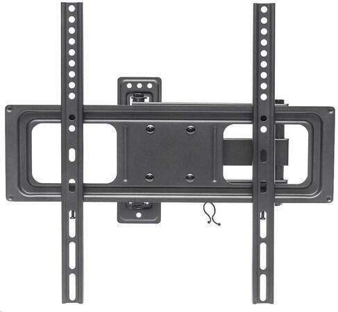 Manhattan 462419 Βάση Τηλεόρασης Τοίχου έως 55" και 35kg Μαύρο