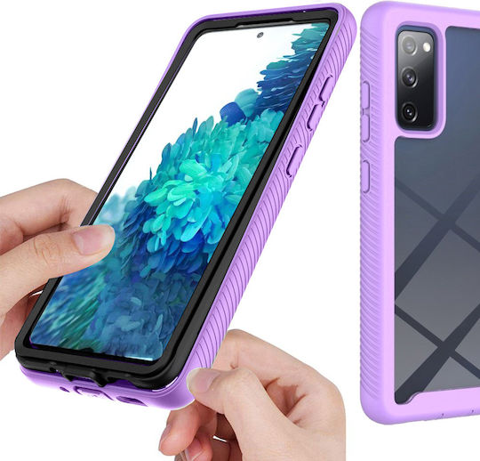 Husă rezistentă la șocuri pentru Samsung Galaxy S20 Fe, mov