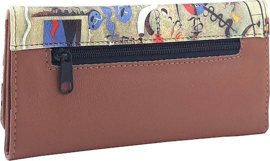 Pera Lederne Tabaktasche in mit magnetischem Verschluss OWLS BROWN