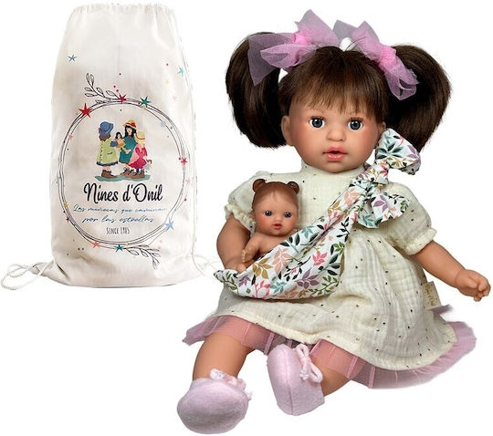 Nines d' Onil Baby Doll Alex Cream For 0+ Years 40 cm