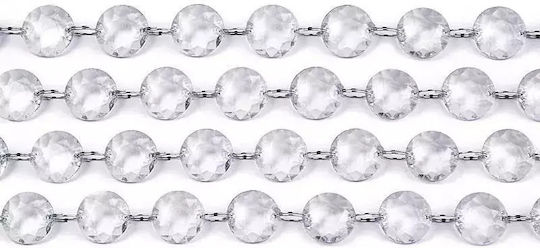 Beauty Home Christmas Garland Transparent 100cm 1pc