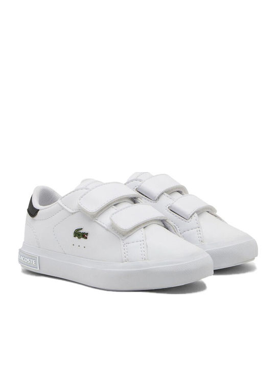 Powercourt Kids Sneakers with Scratch White