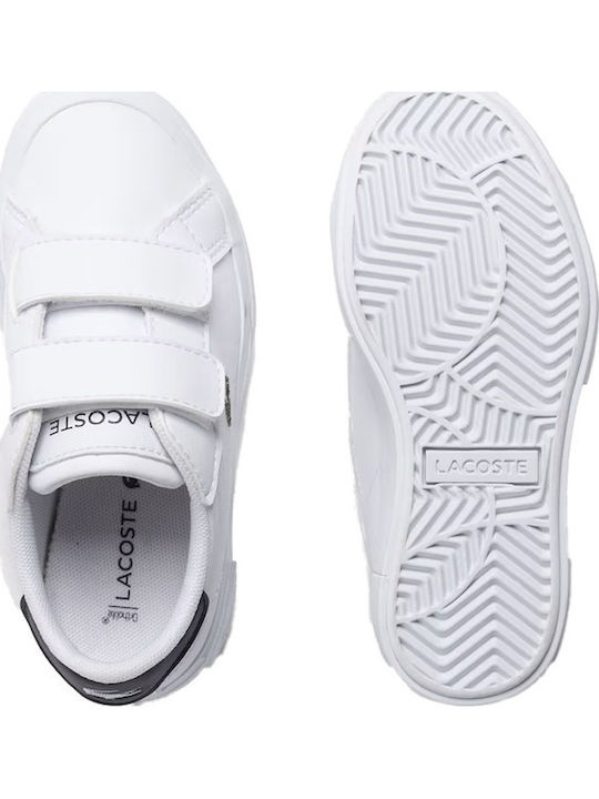 Powercourt Kids Sneakers with Scratch White