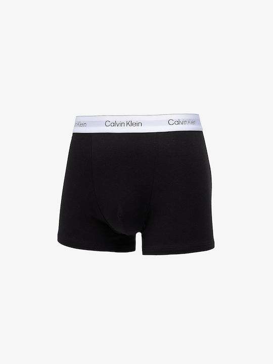 Calvin Klein Relaxed Fit Cotton Stretch Trunk 3-pack Black Calvin Klein Relaxed Fit Cotton Stretch Trunk 3-pack Black