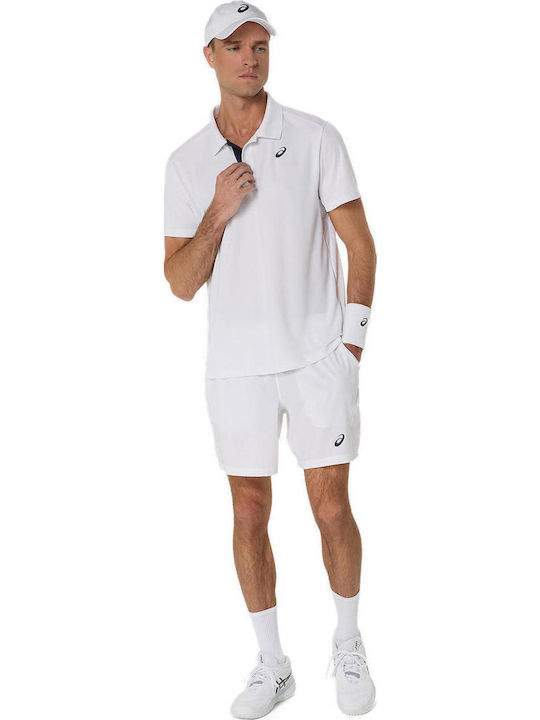 ASICS Court 2041A340-100 Ανδρική Μπλούζα Λευκή