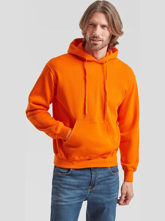 Fruit of the Loom Unisex Διαφημιστικό Φούτερ Μακρυμάνικο σε Χρώμα
