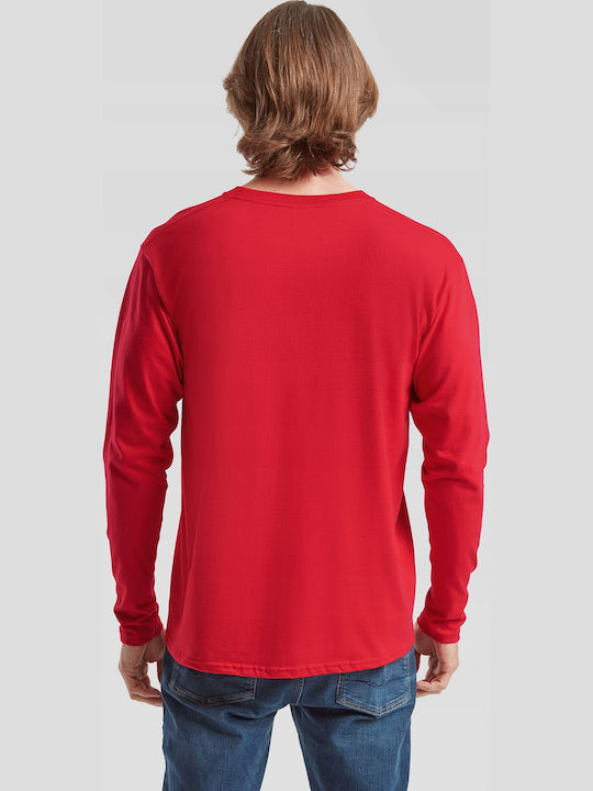 Fruit of the Loom Ανδρικό Διαφημιστικό T-shirt Red