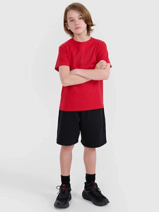 Sportliche Kinder-Shorts/Bermudas Schwarz