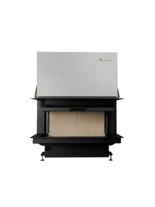 A. Caminetti Crystal 100 Premium Ενεργειακό Τζάκι Ξύλου 13kW Τρίπλευρο με Ανοιγόμενες Πόρτες A. Caminetti Crystal 100 Premium Ενεργειακό Τζάκι Ξύλου 13kW Τρίπλευρο με Ανοιγόμενες Πόρτες