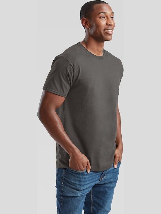 Fruit of the Loom Valueweight Men's Short Sleeve Promotional T-Shirt Light Graphite