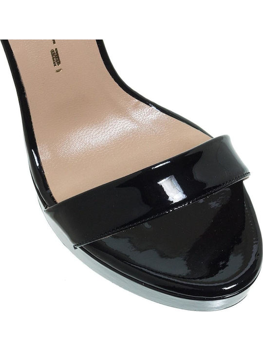 Πέδιλα από Λουστρίνι BLACK/BEIGE GIRAFFE