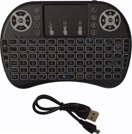 ACP ACP i8 Kabellos Tastatur mit Touchpad Englisch US