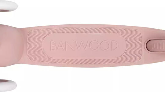 Banwood Παιδικό Πατίνι Τρίτροχο για 3+ Ετών Ροζ
