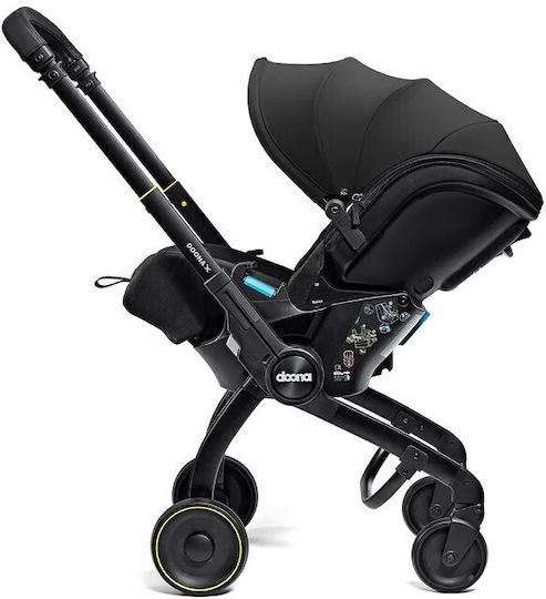 Doona X Καρότσι Μωρού Kατάλληλο για Nεογέννητο Nitro Black