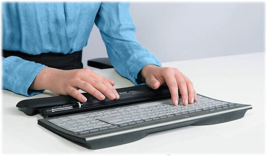 Bakker Elkhuizen SliderMouse Wired Ergonomic Vertical Mouse Black