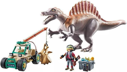 Playmobil Dinos Spinosaurus Attack On Exploration Vehicle for 4-10 years old