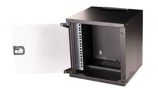 Equip Wall Mounted Rack Cabinet 30x30cm Black EWM-06-3030-B