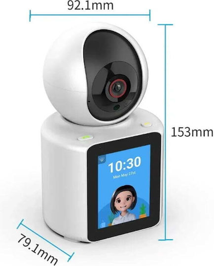 Smart fl-84316 IP Surveillance Camera Full HD 1080p with Two-Way Communication