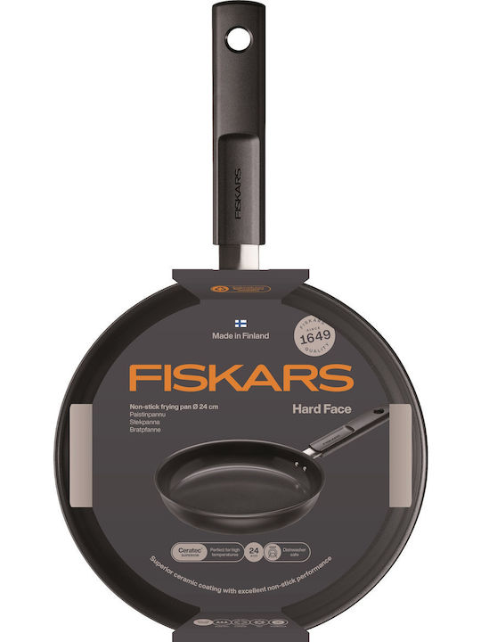 Fiskars Hard Face Aluminium Pfanne mit Antihaftbeschichtung 24cm