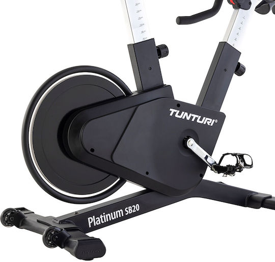 Tunturi Platinum SB20 Bicicletă de exerciții staționară cu rezistență aeriană și roți