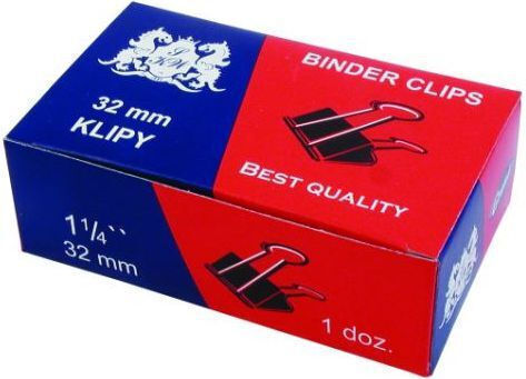 D.rect Metallic Clips 19mm 12pcs