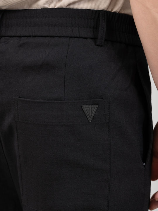 Παντελόνι σε Ίσια Γραμμή Black
