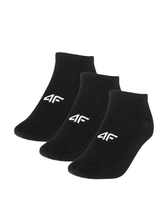 4F Athletic Socks Black