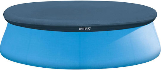 Intex Слънцезащитен крем Кръгло покривало за басейн Easy Set Диаметър 396бр 1бр